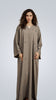 Korean Nidha Diyarba Grey Abaya