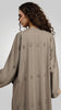 Korean Nidha Diyarba Grey Abaya