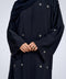 Diyarba Midnight Blue Abaya