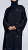 Korean Nidha Diyarba Midnight Blue Abaya