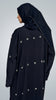 Korean Nidha Diyarba Midnight Blue Abaya