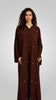 Korean Nidha Diyarba Rich Brown Abaya