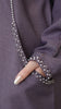 Soft Cotton Elaya Raisin Abaya
