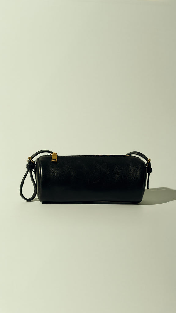 Sheepskin Leather Elmali Black Bag