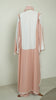 Elsa Salmon Pink Abaya by Guzel Kismet