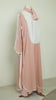 Elsa Salmon Pink Abaya by Guzel Kismet