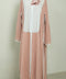 Elsa Salmon Pink Abaya by Guzel Kismet