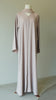 Textured Eshaal Beige Abaya