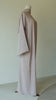 Textured Eshaal Beige Abaya