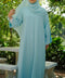 Eden Tropical Blue Abaya by Guzel Kismet