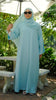 Eden Tropical Blue Abaya by Guzel Kismet
