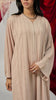 Korean Nidha Elfani Beige Abaya