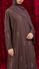 Korean Zoom Emet Soft Mocha Abaya