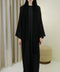 Erzurum Jet Black Abaya