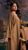 Cotton Linen Erzurum Olive Abaya