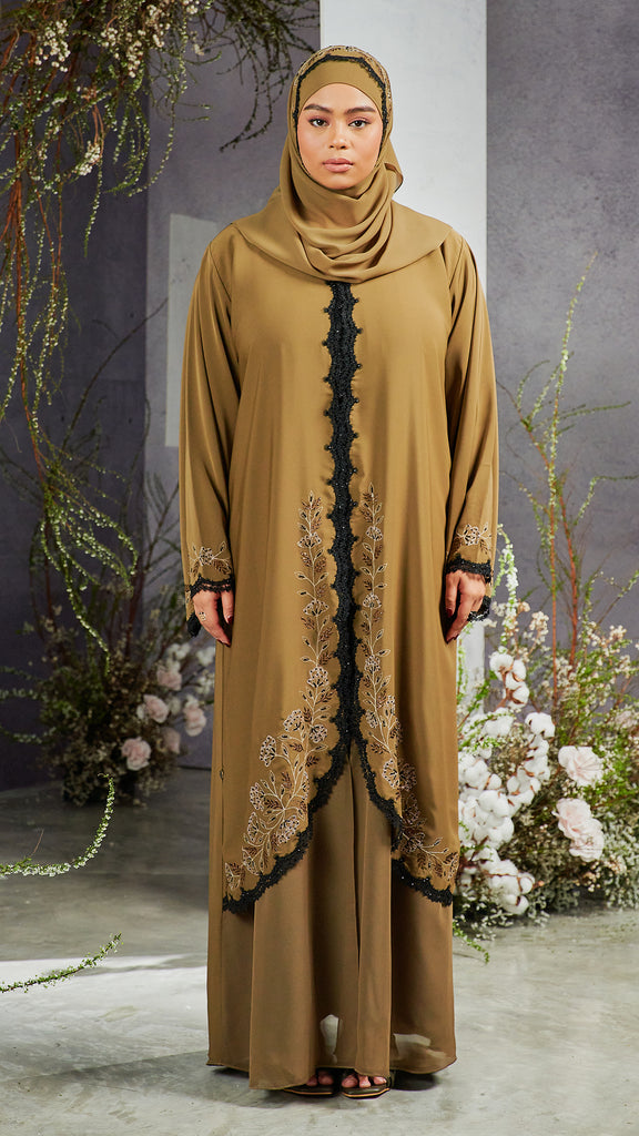 Korean Nidha Esra Olive Green
