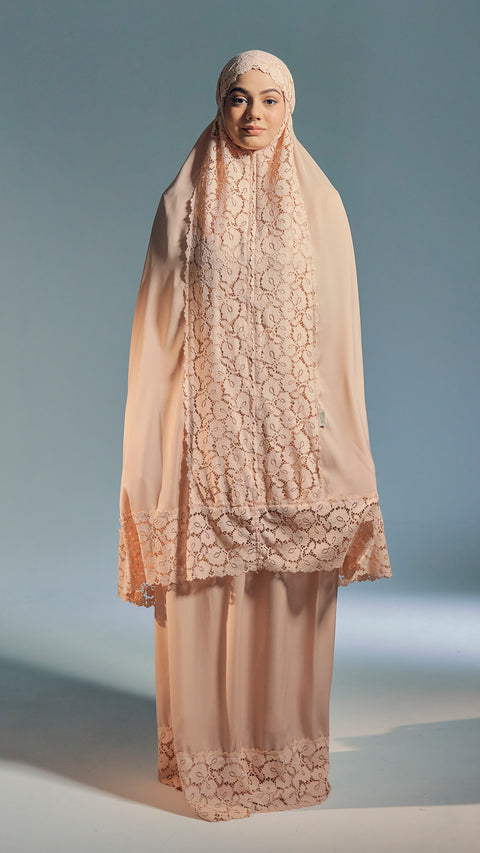 Fana Peach Blossom Telekung