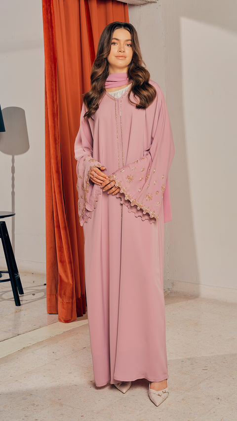 Fez Blush Pink Abaya