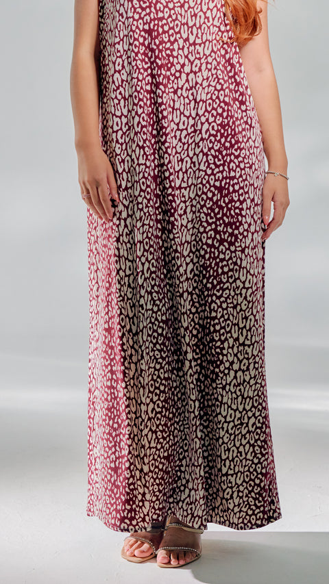 Fahd Sandy Merlot Dress