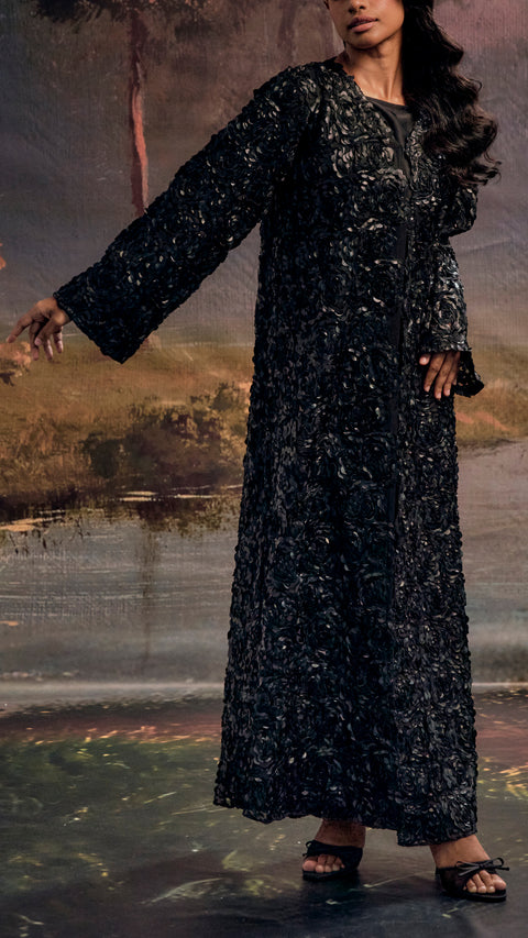 Ferghana Black Abaya