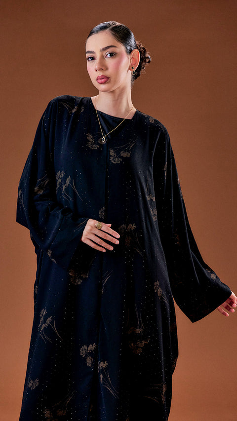 Firan Black Gold Abaya