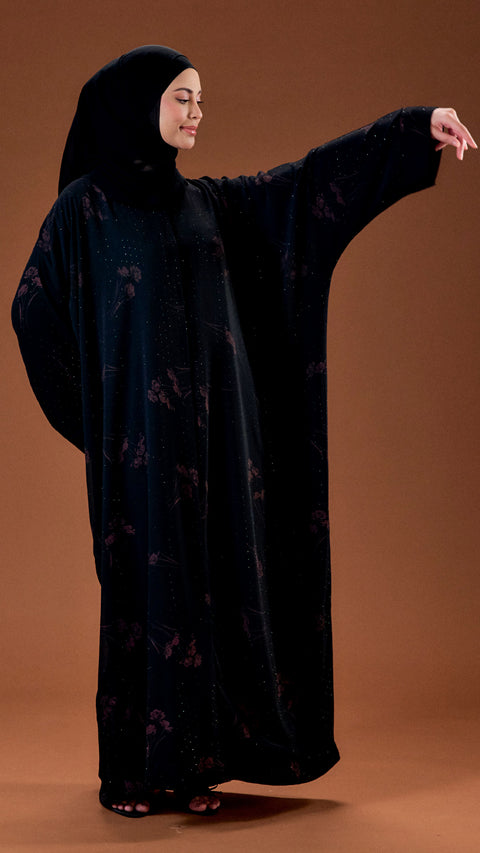 Firan Black Tawny Abaya