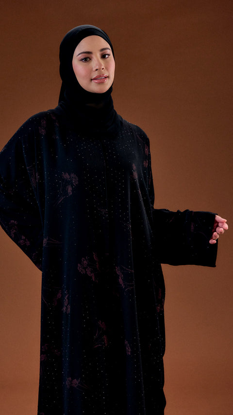 Firan Black Tawny Abaya
