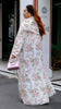 Chiffon Crepe Florie Cloud Pink Abaya