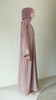 Korean Crepe Ghania Mauve Coat