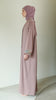 Korean Crepe Ghania Mauve Coat