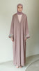 Korean Crepe Ghania Mauve Coat
