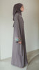 Korean Crepe Ghania Purple Coat