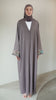 Korean Crepe Ghania Purple Coat