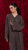 Korean Zoom Ghazni Mocha Abaya