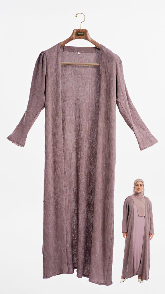 Cotton Corduroy Galaxy Toffee Cardigan