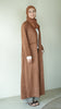 Sport Suad Garisa Suade Brown Coat Abaya