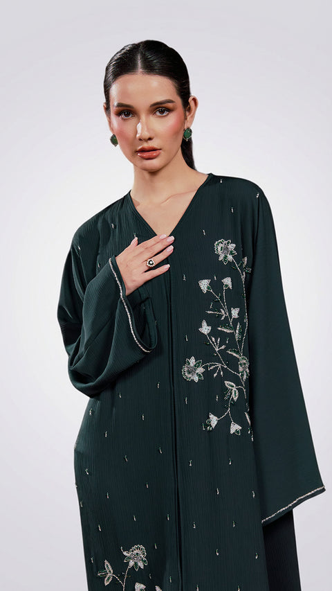 Gediz Emerald Green Abaya