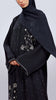 Korean Zoom Gediz Midnight Blue Abaya