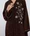 Korean Zoom Gediz Rich Brown Abaya