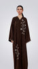 Korean Zoom Gediz Rich Brown Abaya