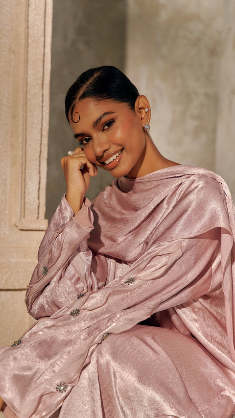 Giralda Echo Mauve Abaya (CLEARANCE)