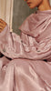 Crushed Silk Organza Giralda Echo Mauve Abaya
