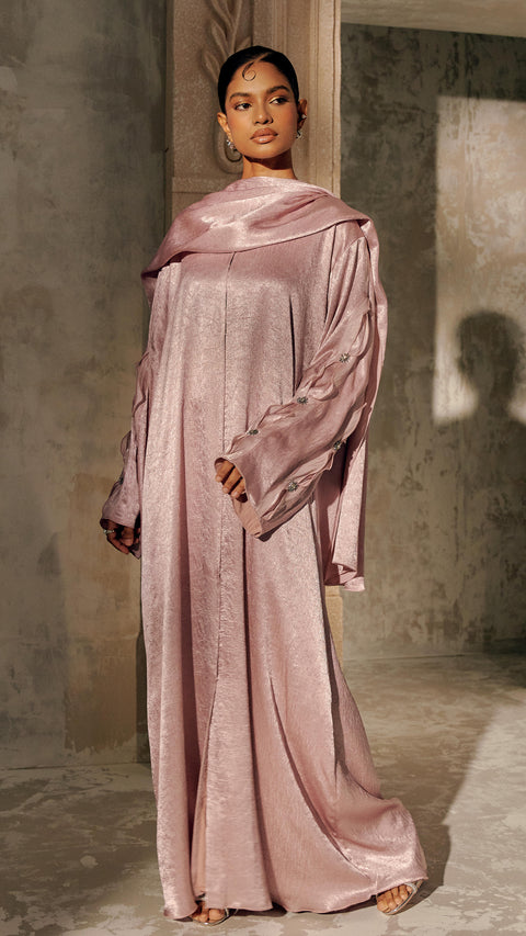 Giralda Echo Mauve Abaya (CLEARANCE)