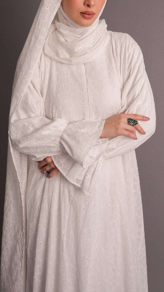Cotton Goris White Dress