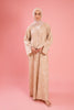 Cotton Jacquard Habala Ecru Dress