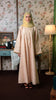 Cotton Hadim Light Yellow Abaya