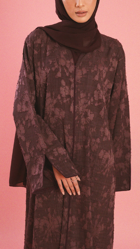 Habala Wine Burgundy Dress