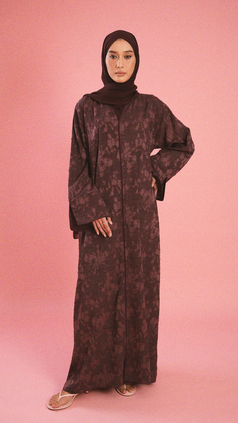 Habala Wine Burgundy Dress