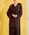 Halabia Red Abaya