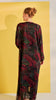 Chiffon Halabia Red Abaya